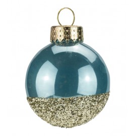 Gold Glitter Bauble - Small 